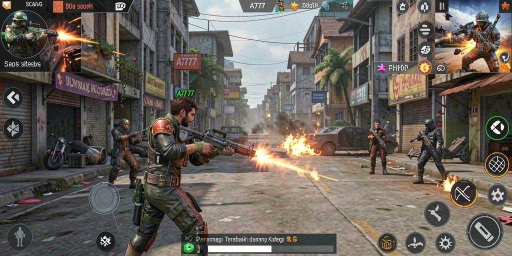 Tampilan gameplay A7777 yang seru dan strategis.