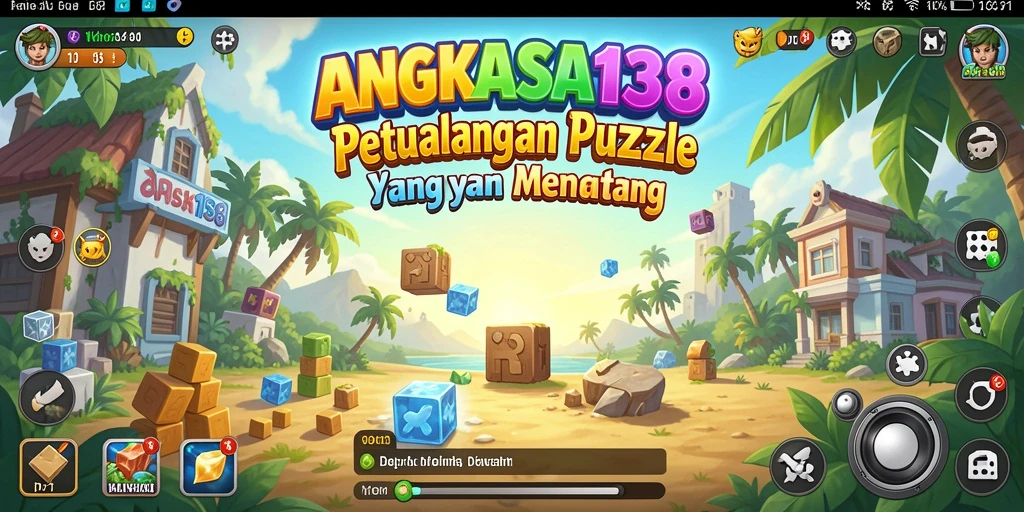 Tampilan gameplay ANGKASA138 yang menarik dan penuh teka-teki.
