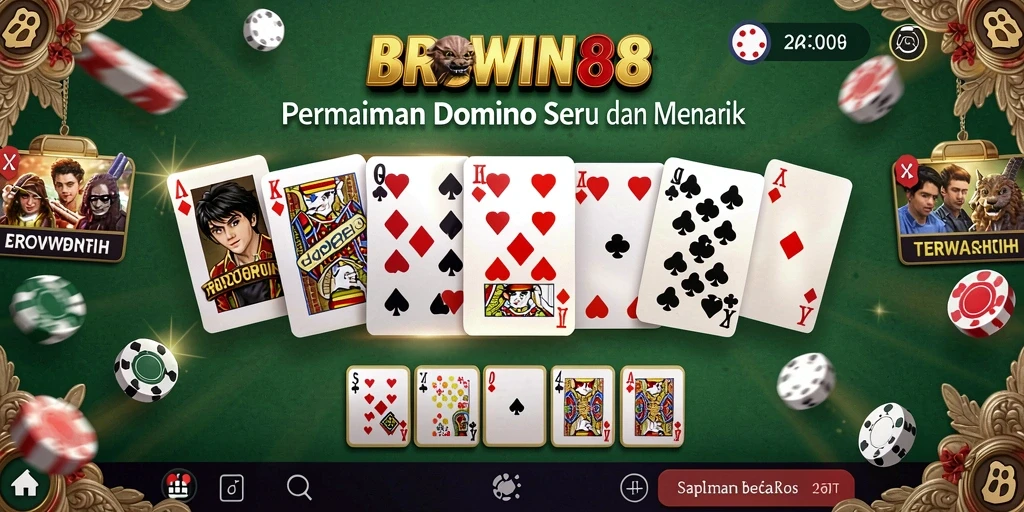 Tampilan gameplay BROWIN88 yang mengasyikkan dan interaktif.