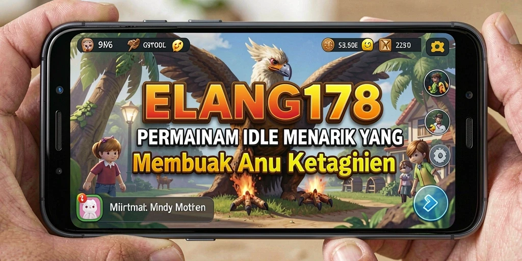 Screenshot menunjukkan gameplay santai dan mengasyikkan dari ELANG178.