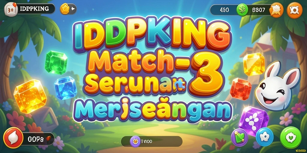 Gameplay seru IDPKING dalam kategori Match-3 yang menarik.