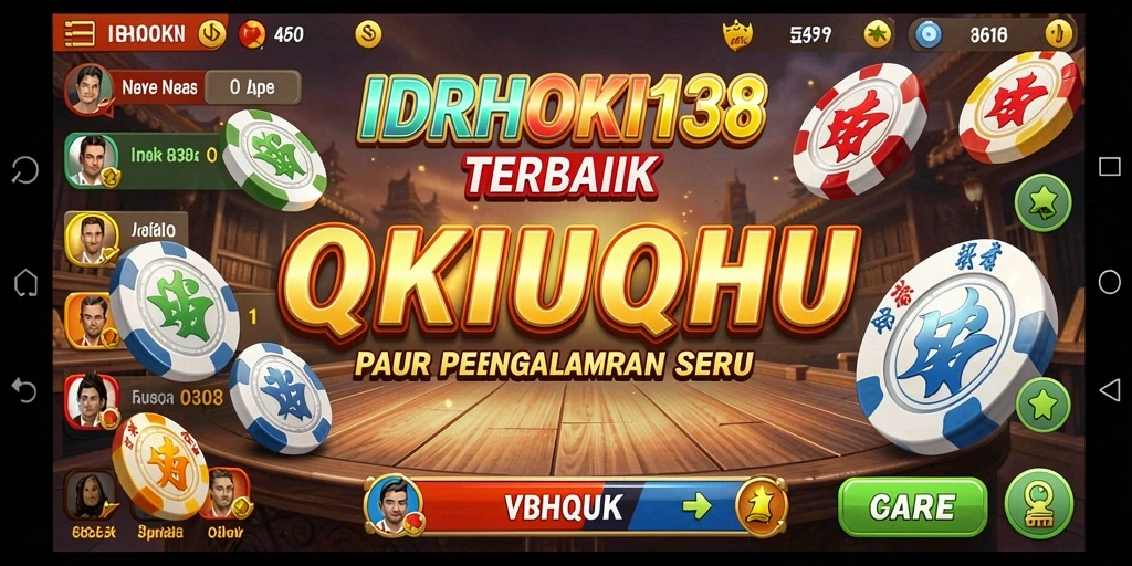 Tampilan gameplay QiuQiu yang seru dan menghibur.