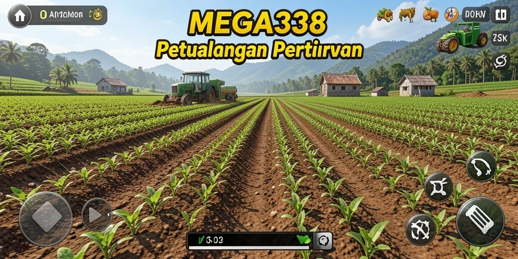 Gameplay seru dengan pertanian yang penuh warna di MEGA338.
