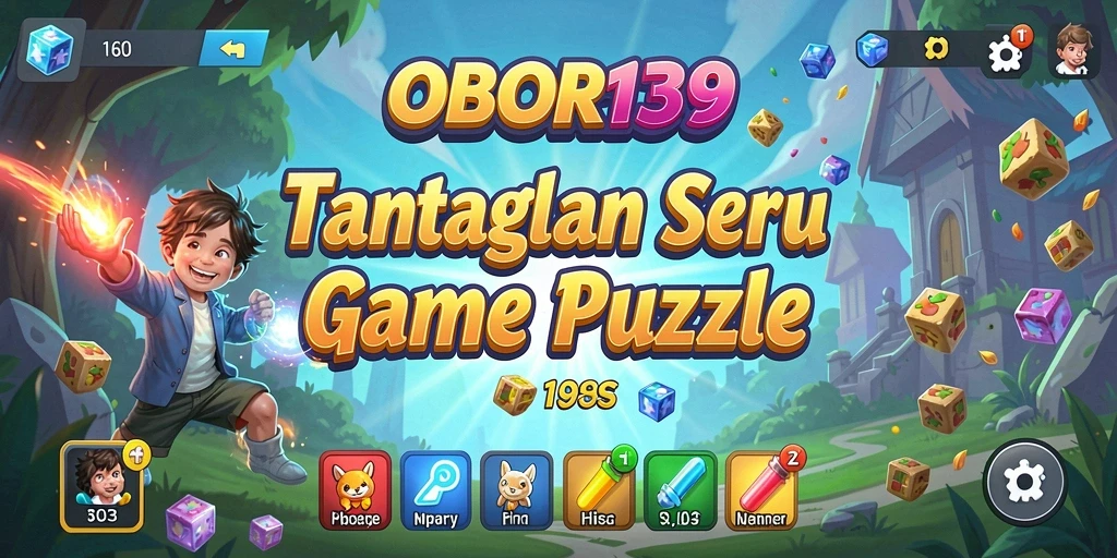 Screenshot OBOR138 menunjukkan gameplay yang menantang dalam menyelesaikan teka-teki.