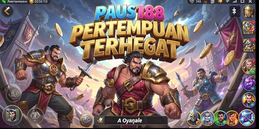 Tampilan gameplay PAUS188 dengan aksi Battle Royale yang mendebarkan.