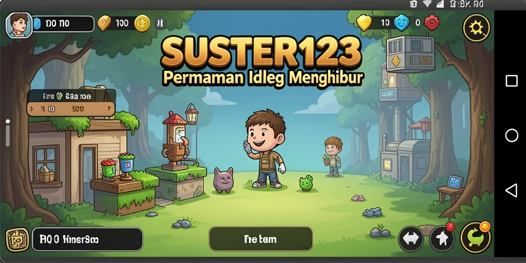 Tampilan gameplay SUSTER123 yang menarik dan interaktif.